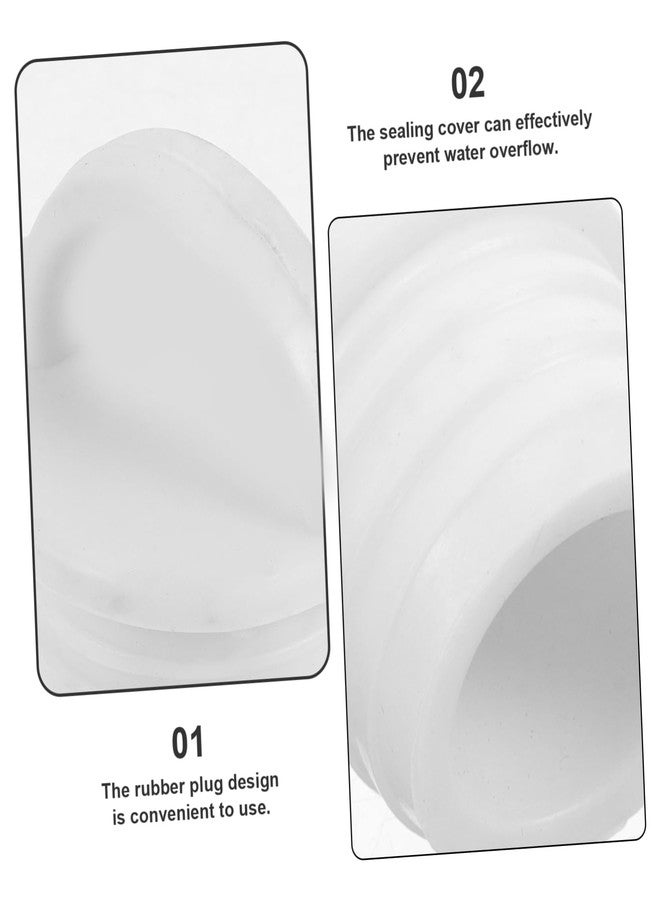 NIYANGLE 2pcs Mop Bucket Stopper Mop Bucket Replacements Plugs Drain Outlet Stopper Sealing Plug Mop Outlet Stopper Bucket Outlet Stopper Water Stopper Multipurpose Rubber to Rotate Pack - Image 3